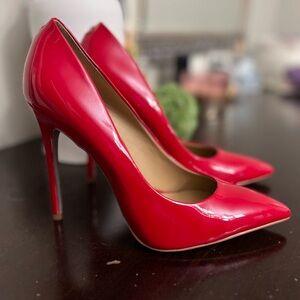 Sam Edelman Danna red patent heel sz 10